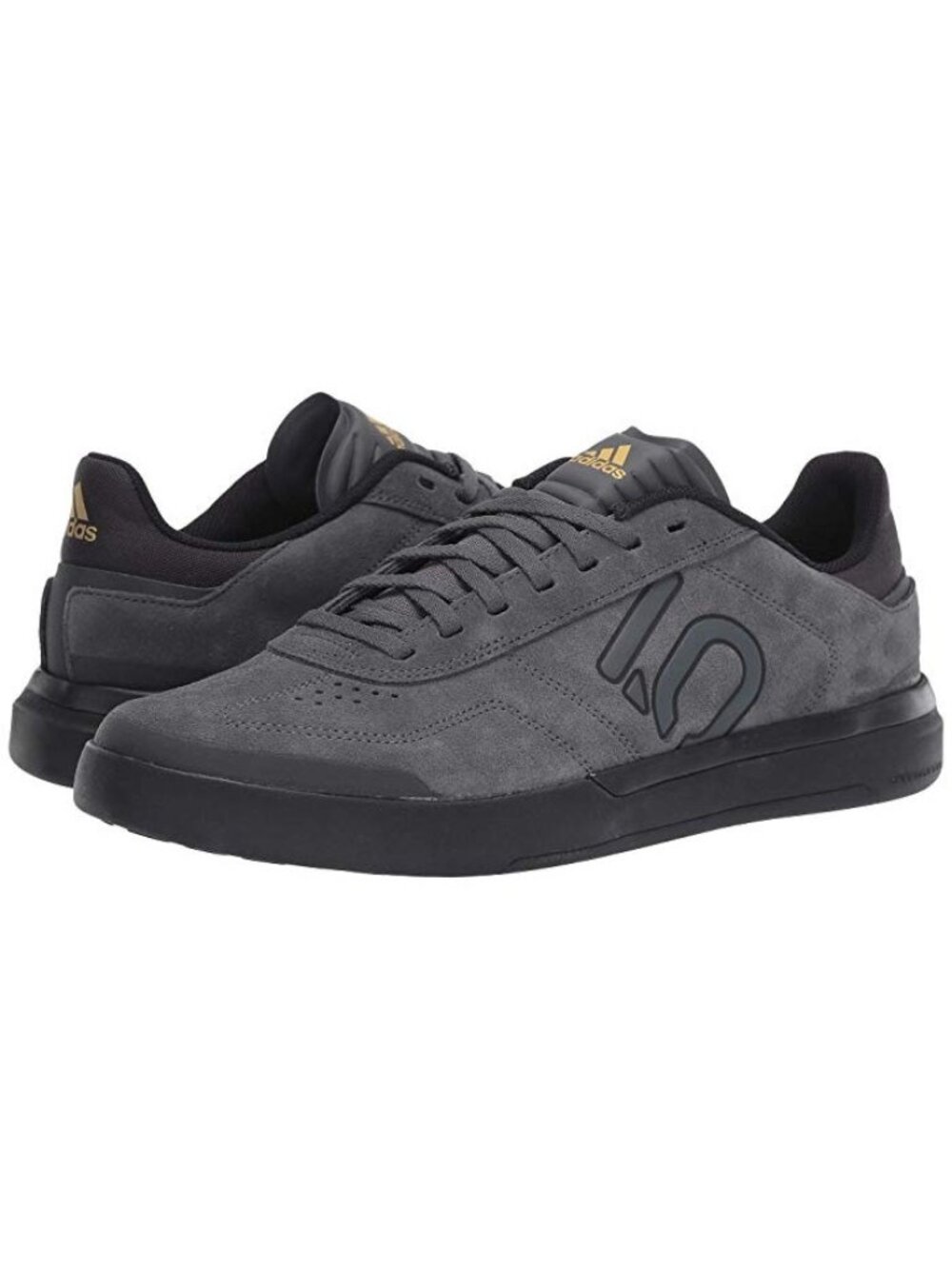 Adidas Five Ten Sleuth DLX (Grey Six/Black/Matte Gold) Men's Shoes Size 7.5D